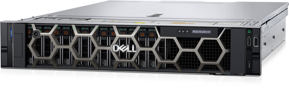 Servidor Dell PowerEdge R550 Intel Xeon Silver 4310 32GB 960GB SSD iDRAC9 Enterprise 15G - 210-AZEI-X1QX