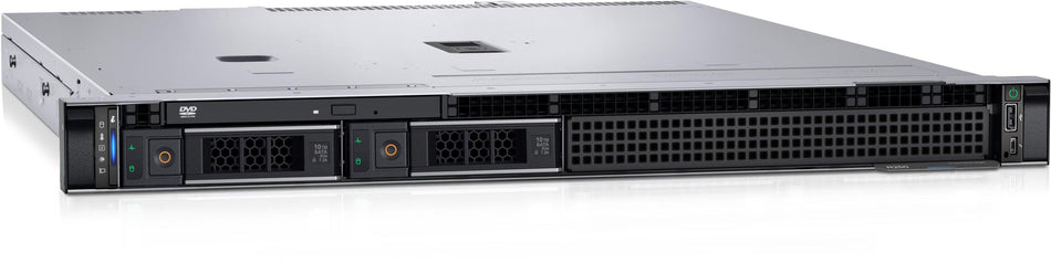 Servidor Dell PowerEdge R250 / (Xeon E-2324G, RAM 8GB, HDD 2TB, DVD+/-RW, iDRAC9 Basic 15G) - I.T. Computers