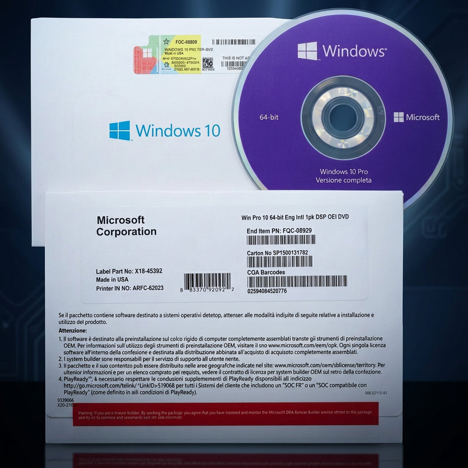 Licença Microsoft COEM EP2-25238