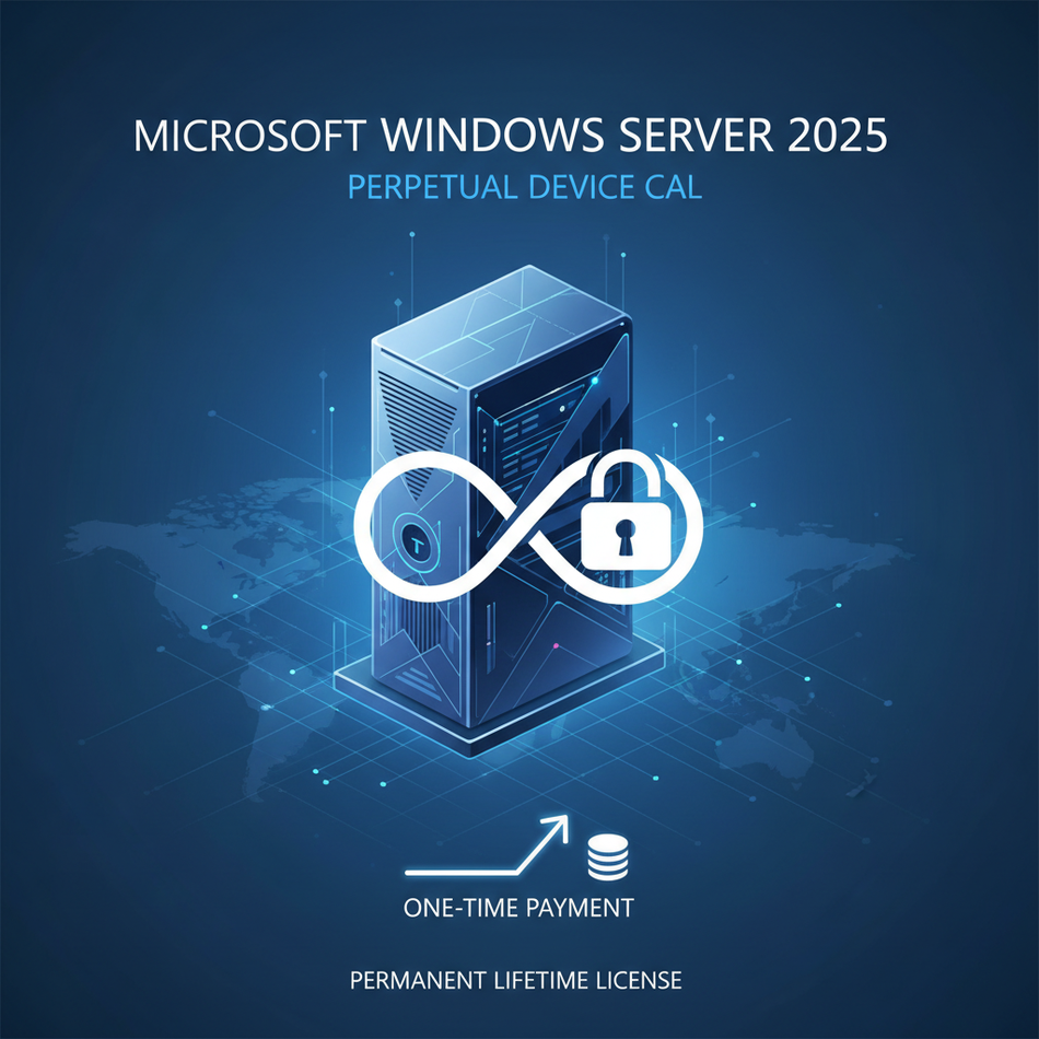 Windows Server 2025 Perpetual Device CAL License