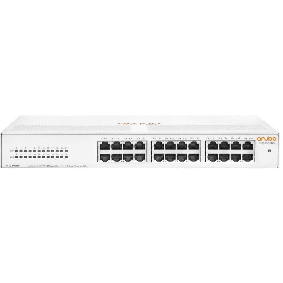 Switch HPE Aruba Instant On 1430 26G 2SFP - R8R50A - I.T. Computers